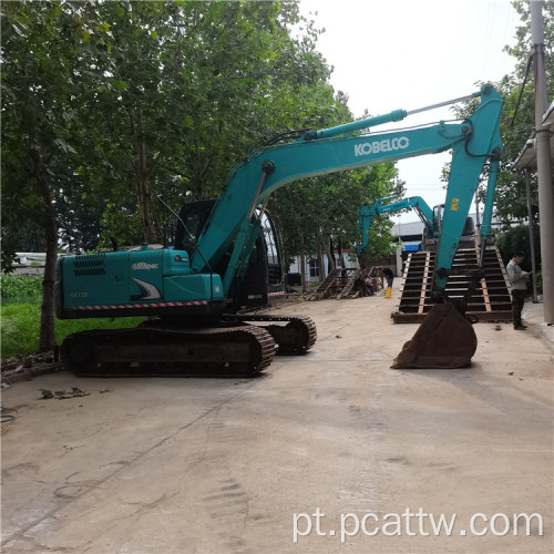 Kobelco Compact usou a escavadeira boa